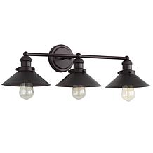 JONATHAN Y Oil Rubbed Bronze July 26.5" 3-light Metal Vanity Light