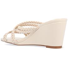 Journee Collection Womens Baylen Wedge Sandals