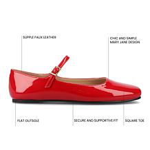 Journee Collection Womens Carrie Flat