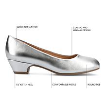 Journee Collection Women's Comfort Saar Pump