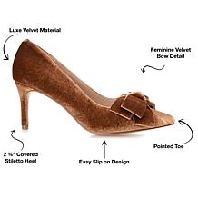 Journee Collection Women's Crystol Pump