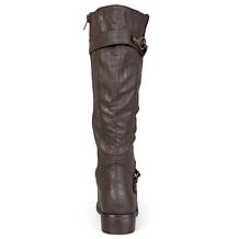 Journee Collection Women's Extra Wide Calf Harley Boot