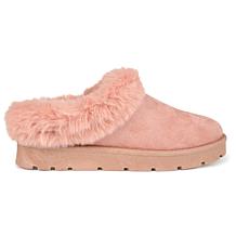 Journee Collection Women's Faux Fur Trim Whisp Slipper