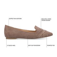 Journee Collection Women's Mindee Flat