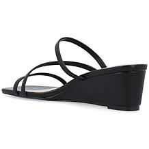 Journee Collection Womens Takarah Wedge Sandals