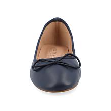 Journee Collection Womens Vika Wide Width Flat