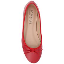 Journee Collection Womens Vika Wide Width Flat