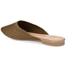 Journee Collection Womens Wide Width Aniee Mule Flats