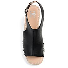 Journee Collection Womens Wide Width Crew Wedge Sandal