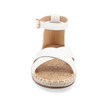 Journee Collection Womens Wide Width Lyddia Sandal