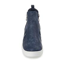 Journee Collection Women's Wide Width Pennelope Sneaker Wedge