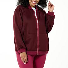 Joy CleanBoss Luxurious Faux Suede Reversible Bomber Jacket
