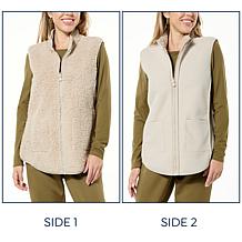 Joy CleanBoss Performance Sherpa & Scuba Reversible Vest