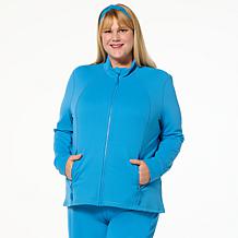 Joy Collection Cool & Clean Luxe Performance Zip Up Jacket