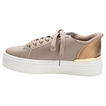 Joy Performance Easy-On Easy-Off Leather Platform Comfort Sneakers