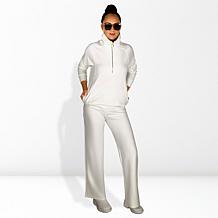 Joy Performance Luxe Buttersoft 2pc Half Zip Top & Pant Set