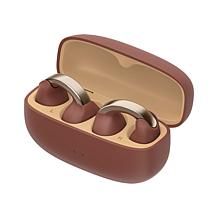 JVC Wireless OpenEarcuff Earbuds Nearphones - Maroon