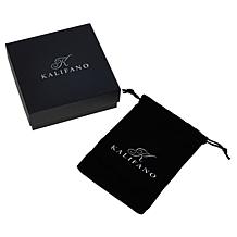 KALIFANO Gemstone Wrap Layered Stretch Bracelet