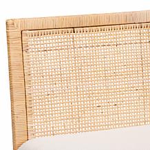 Kalimantan Bohemian Rattan Banquette Set with Cushions