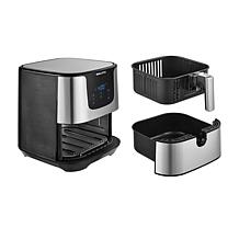 Kalorik 5.3 Quart Air Fryer Pro XL - Stainless Steel