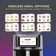Kalorik Vivid 5QT Air Fryer with Touchscreen