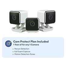 Kangaroo 3-pack Indoor/Outdoor Cameras with 1-Year Cam Protect Plan