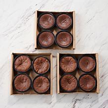 Kansas City Steak Company (12) 4 oz. Chocolate Truffle Lava Cakes