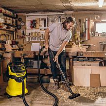 Karcher WD 5P 6.6 Gallon Wet-Dry Vacuum Cleaner with Attachments