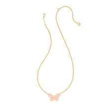 Kendra Scott x Dolly Parton Butterfly Short Pendant Necklace - Pink