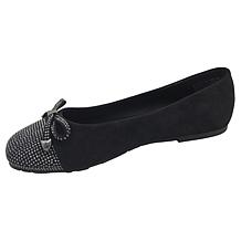 Kenneth Cole Reaction Ellie Jeweled Cap Toe Ballet Flat