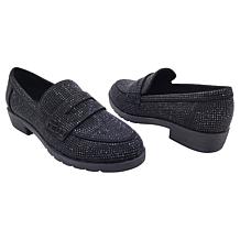Kenneth Cole Reaction Fern Jeweled Penny Loafer