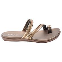 Kenneth Cole Reaction Gia Rhinestone-Embellished Slip-On Sandal