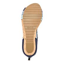 Kenneth Cole Reaction Gigi Jeweled Stretch X-Band Wedge Sandal