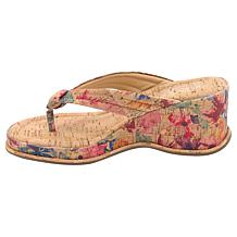 Kenneth Cole Reaction Rixton Toe-Thong Wedge Sandal