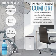 Keystone 50-Pint Dehumidifier w/ Electronic Controls
