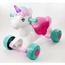 Kiddieland Light N' Sounds Magical Ride-Along Unicorn
