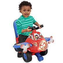 Kiddieland Marvel Activity Plane Ride On Spidey Vehicle