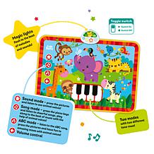 Kids Hits Light and Sound Mat Musical Zoo Activity Floor Pad
