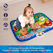 Kids Hits Light and Sound Mat Noisy Farm Musical Activity Floor Pad