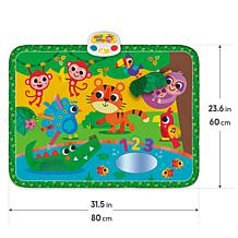 Kids Hits Touch and Play Mat Jungle Pals Sensory Floor Pad