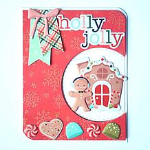 Kingston Crafts 5" x 7" Holiday Background Stamps - Set of 6