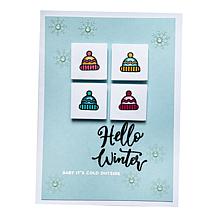 Kingston Crafts Embossing Kit with Ink Pad, Ink and Powder