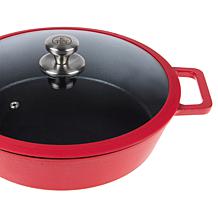 Kitchen HQ 4.5-Quart Cast Iron Nonstick Braiser