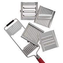 Kitchen HQ 6-piece Multi-Use Speed Peeler Set with Handle