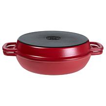 Kitchen HQ Diamond Infused Ceramic Nonstick 12" Dual Pan Set