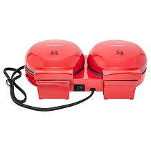 Kitchen HQ Double Mini Waffle Maker with Dual Plates