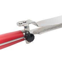 Kitchen HQ Hollow-Edge Slicer with Adjustable Thickness Guide