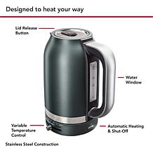 KitchenAid 1.7L Electric Kettle with Variable Temperature Control