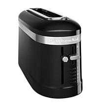KitchenAid 2 Slice Long Slot Toaster with High-Lift Lever, Onyx Black