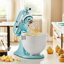 KitchenAid 5-Qt. Ceramic Bowl for Tilt-Head Mixers Speckled Stone